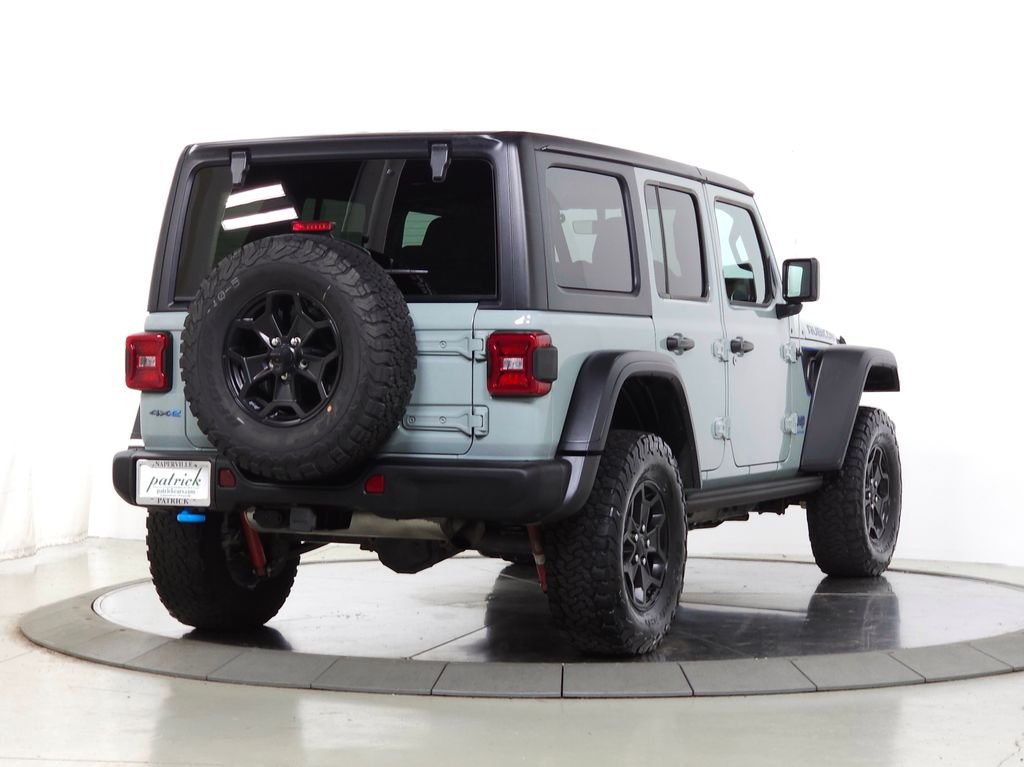 Used 2023 Gray Jeep Rubicon 20th Anniversary Edition 4xe image 10