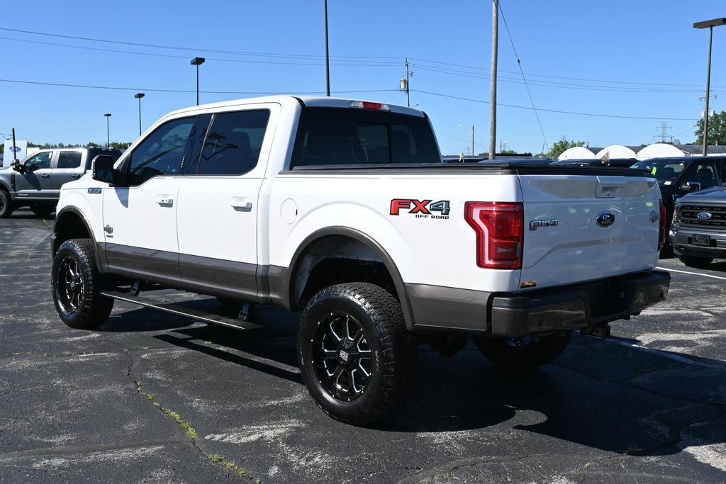 Used 2017 White Ford King Ranch image 11