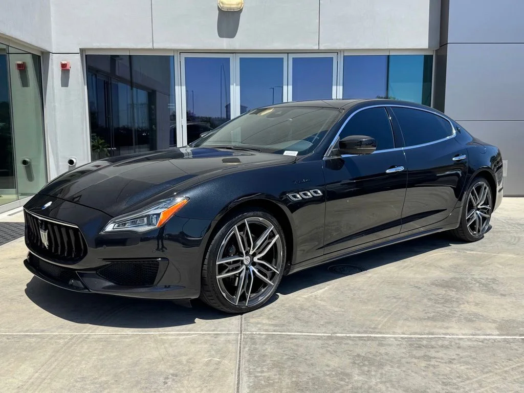 Certified Used 2022 Nero Noctis Black Maserati Modena Q4 image 4