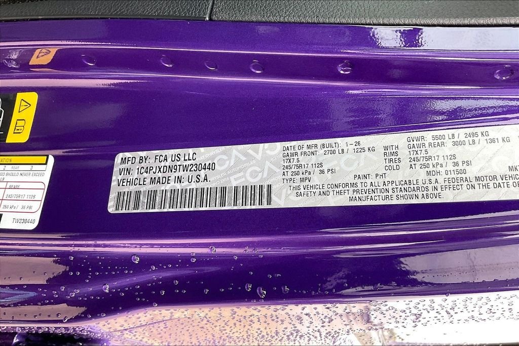 New 2026 Jeep Wrangler Sport 4D Sport Utility