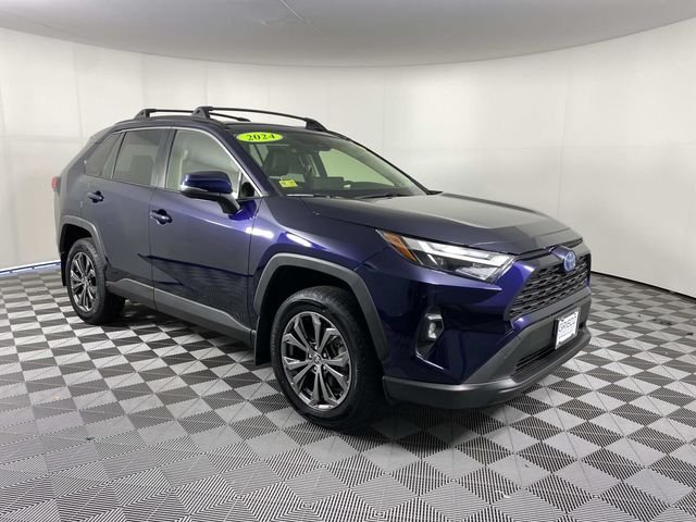 Used 2024 Blue Toyota XLE Premium image 1
