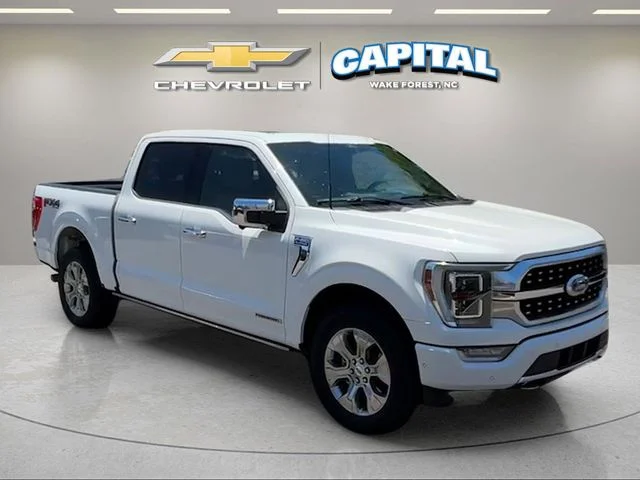 Used 2021 White Ford Platinum image 7
