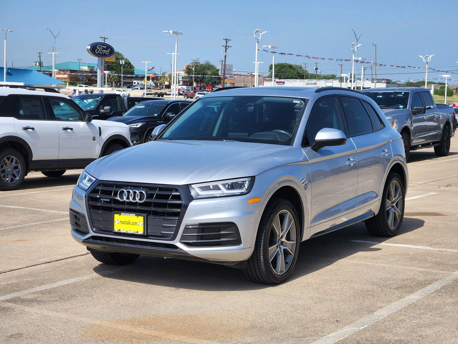 Used 2020 Silver Audi 45 Premium Plus image 3
