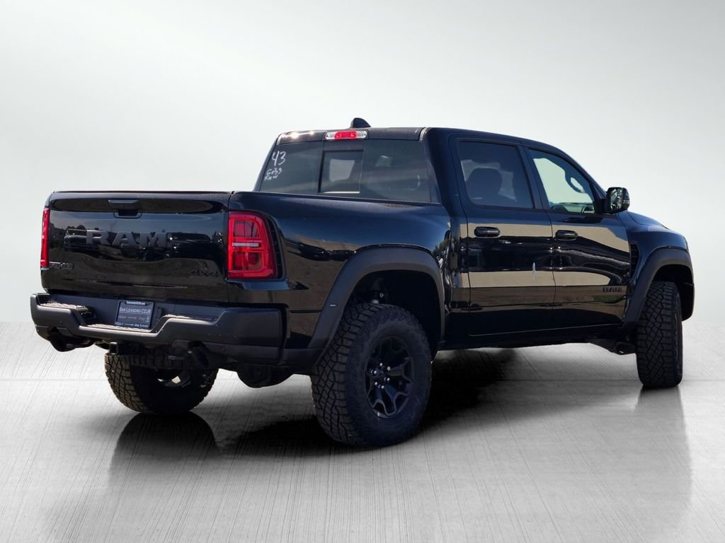New 2026 Diamond Black Crystal Pearl-Coat Exterior Paint RAM RHO image 4
