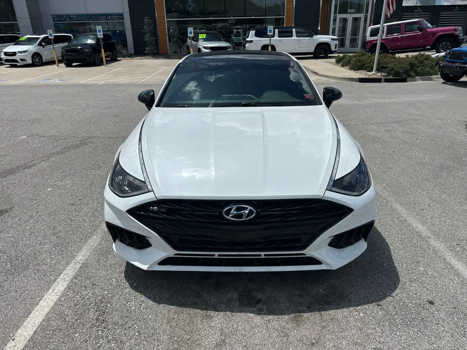 Used 2022 Hyundai Sonata N Line with VIN 5NPEK4JC7NH136944 for sale in Kansas City