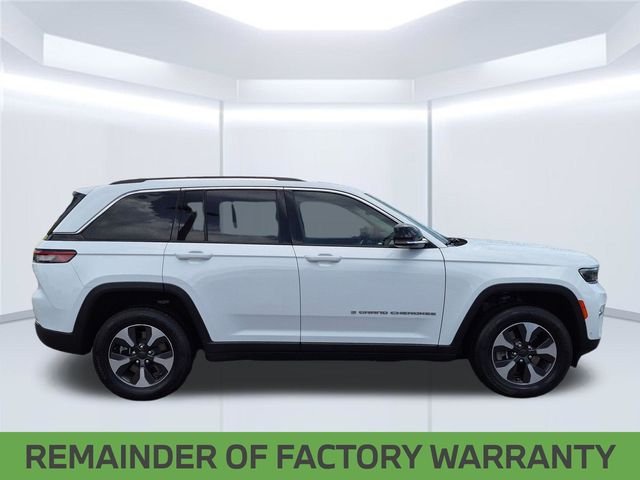 Used 2022 Bright White Clearcoat Jeep 4xe image 8