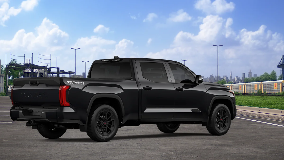 New 2026 Midnight Black Metallic Toyota Platinum image 10