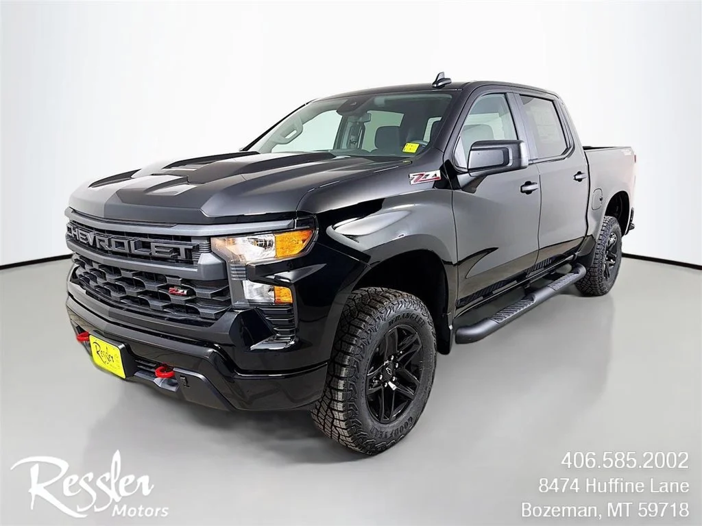 New 2026 Black Chevrolet Custom Trail Boss image 1