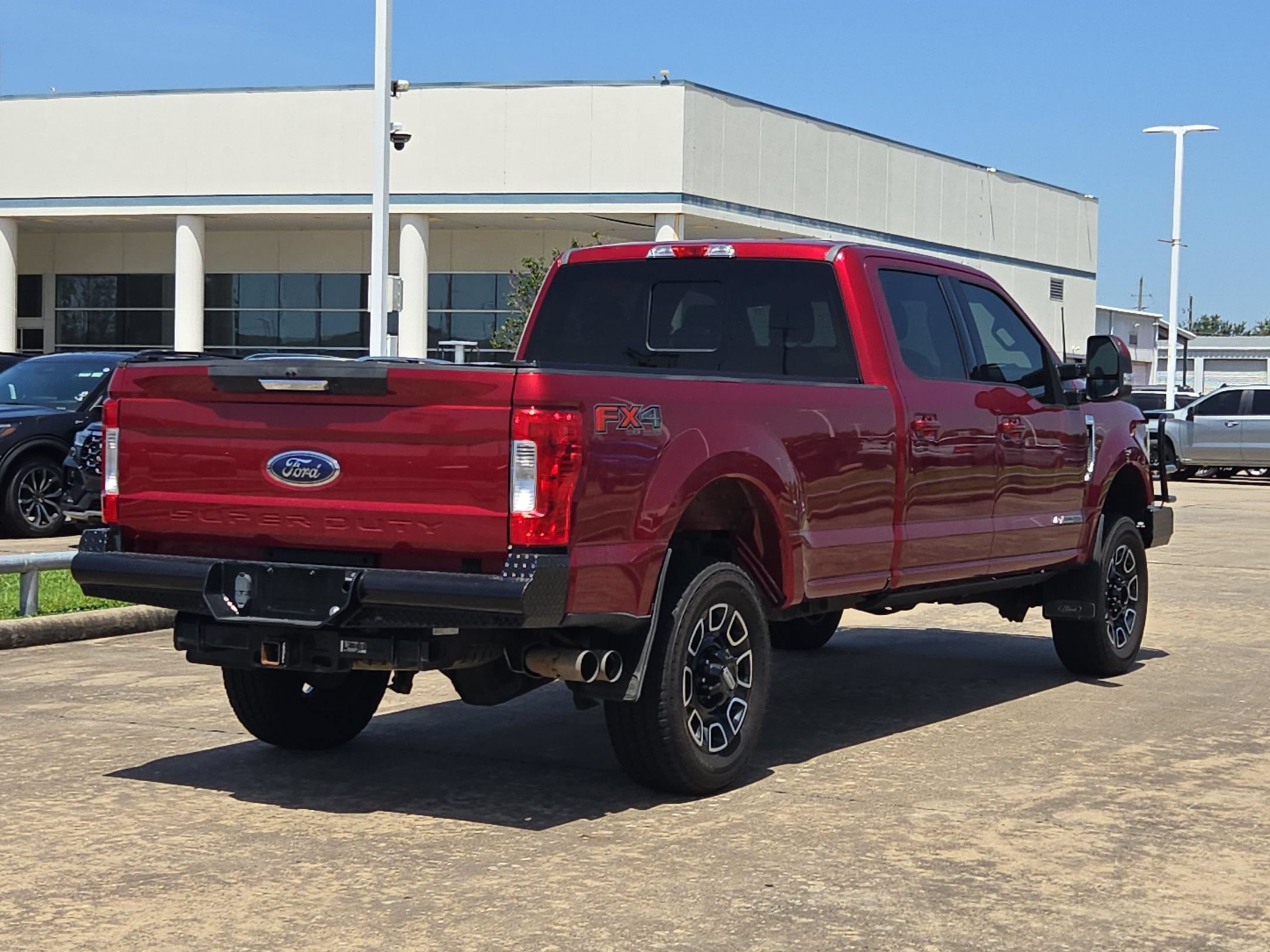 Used 2017 Ruby Red Metallic Ford Lariat image 3