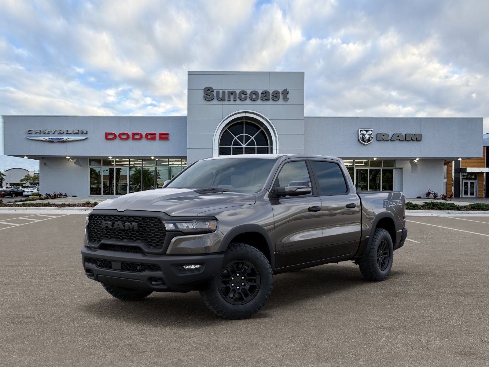 New 2026 Granite Crystal Metallic Clear-Coat Exterior Paint RAM Rebel image 33