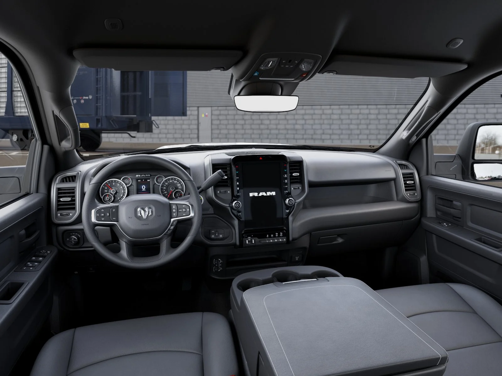 New 2026 Bright White Clearcoat RAM  image 8