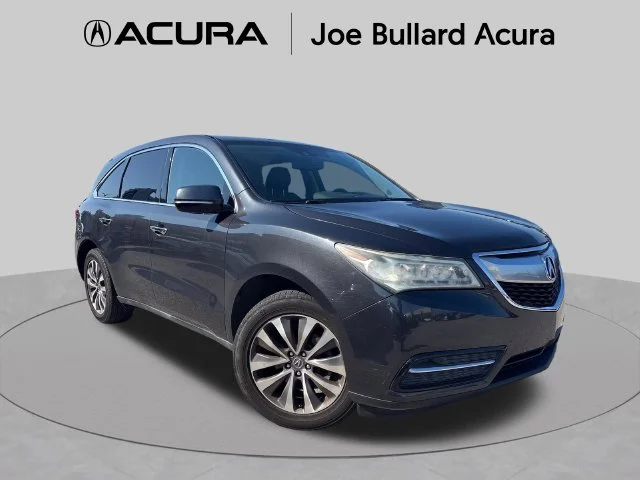 Used 2015 Crystal Black Pearl Acura 3.5L Technology Package image 1