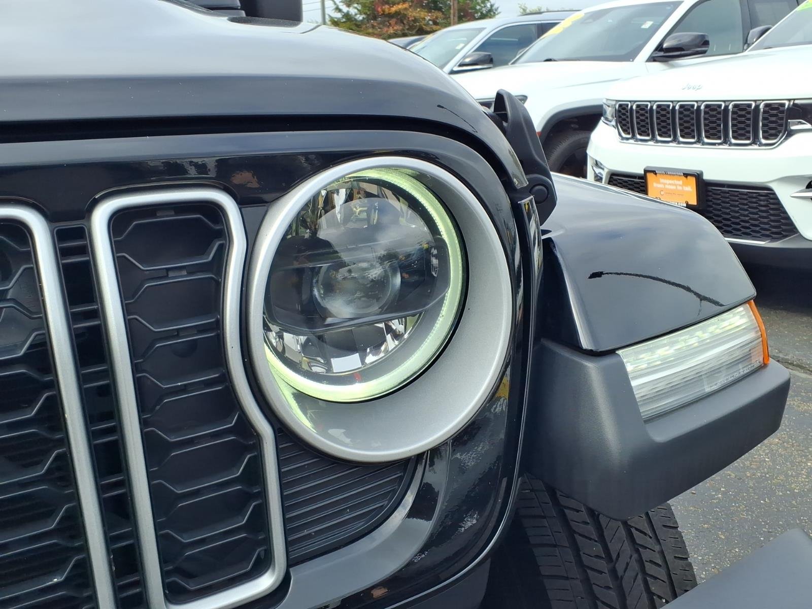 Certified Used 2025 Black Jeep Sahara image 12