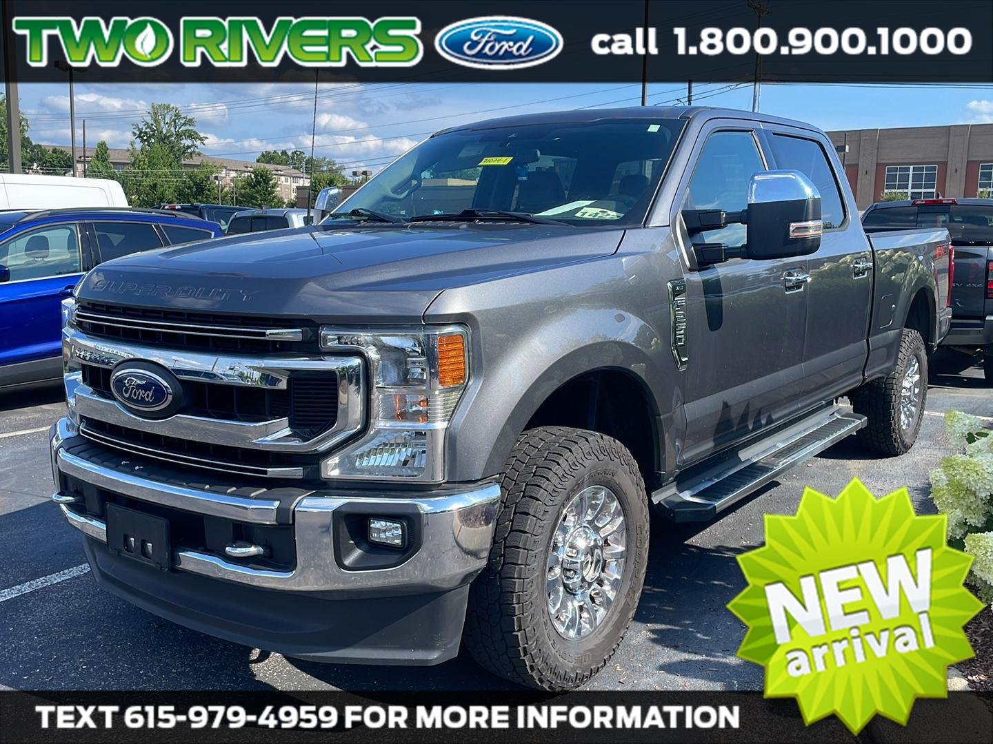 Used 2022 Carbonized Gray Ford XLT image 1