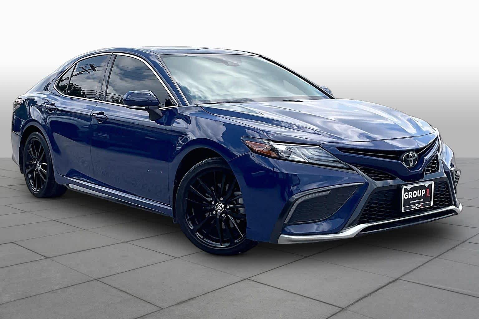 Used 2024 Reservoir Blue Toyota XSE image 3