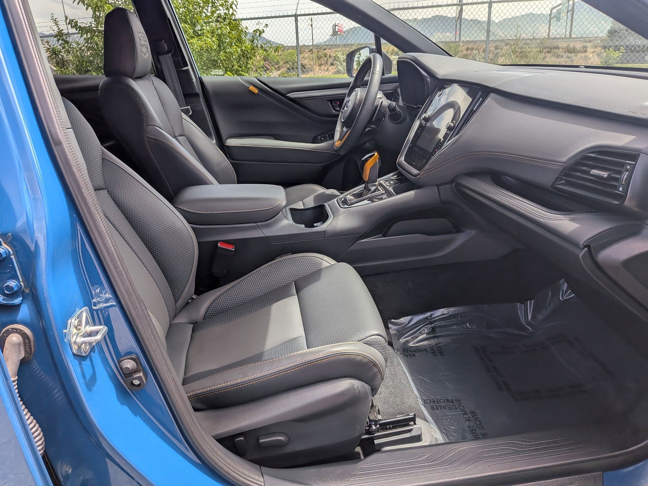 Used 2025 Geyser Blue Subaru Wilderness image 31