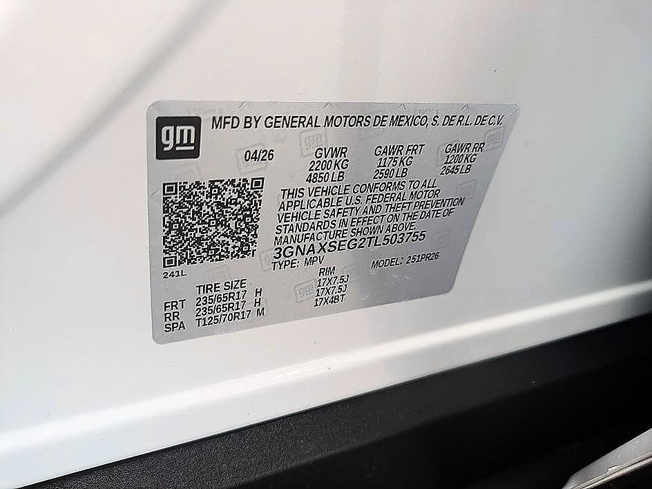 New 2026 Polar White Tricoat Chevrolet ACTIV image 33