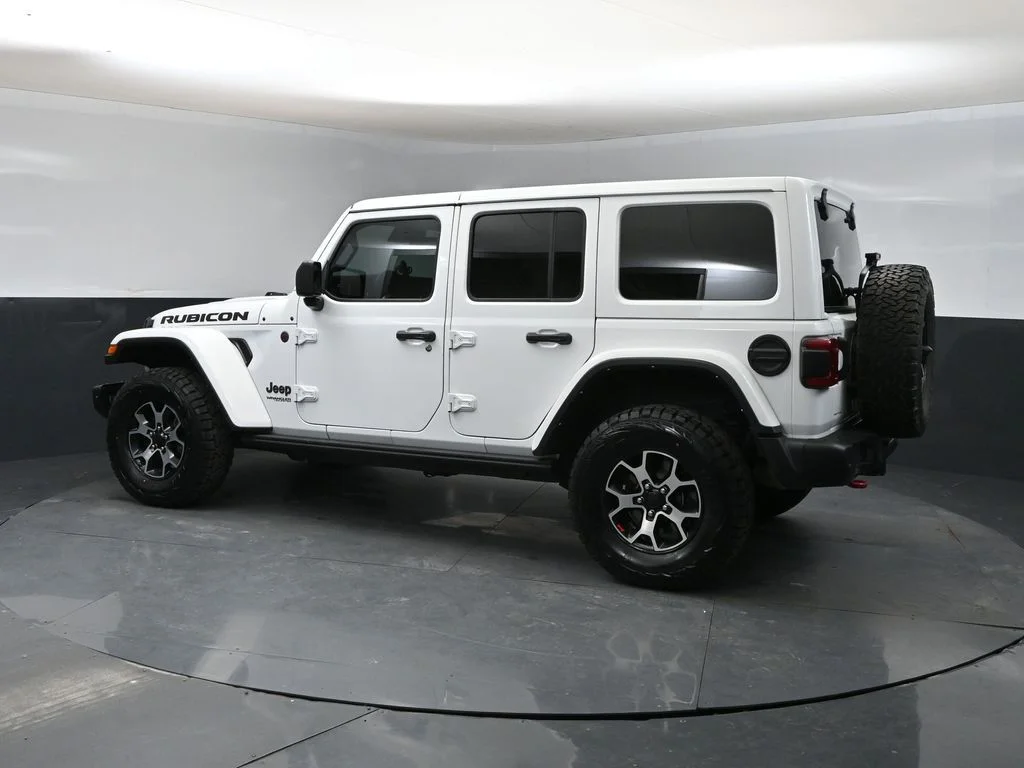 Used 2021 White Jeep Unlimited Rubicon image 6