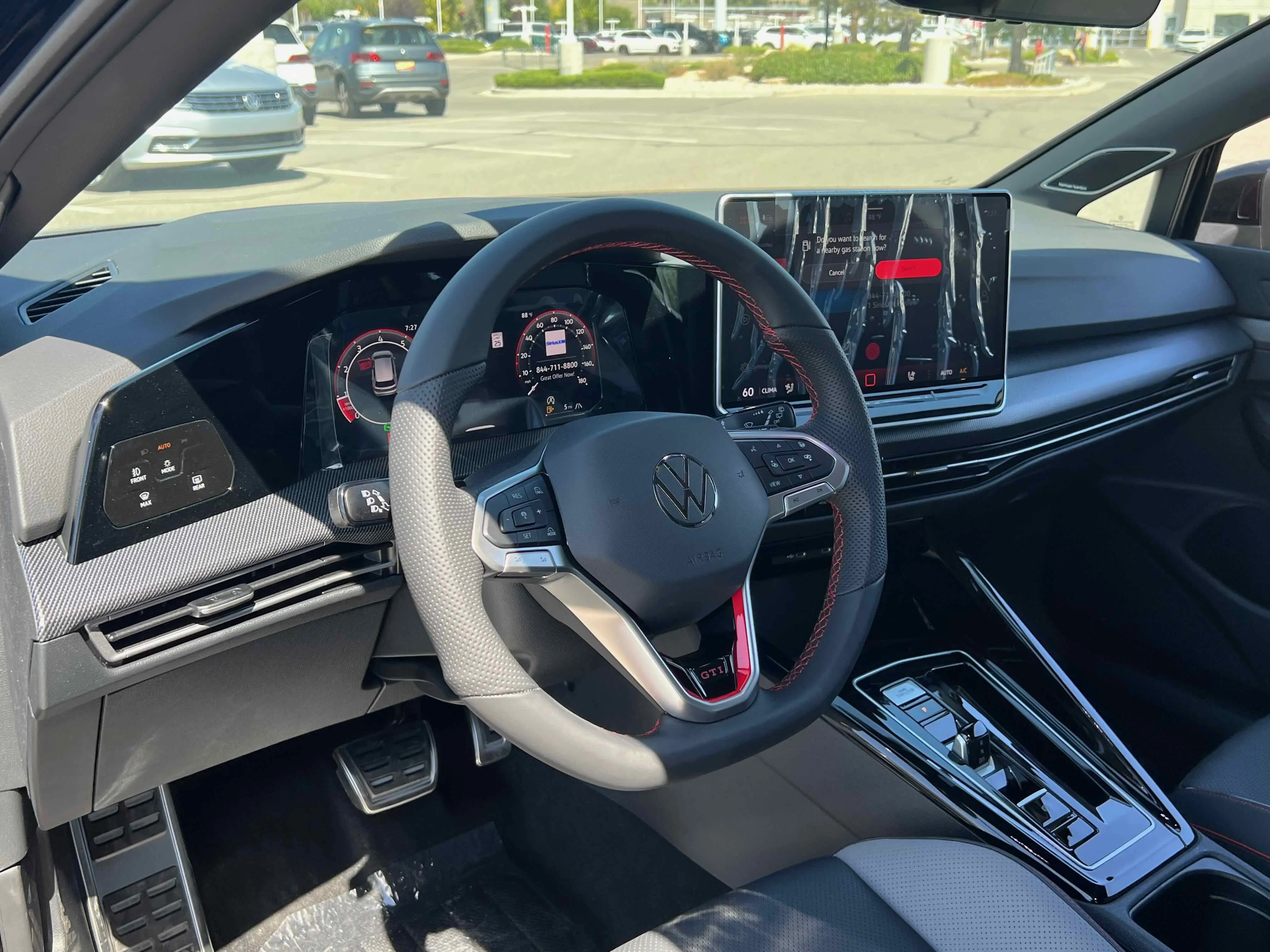New 2025 Black Volkswagen SE image 3