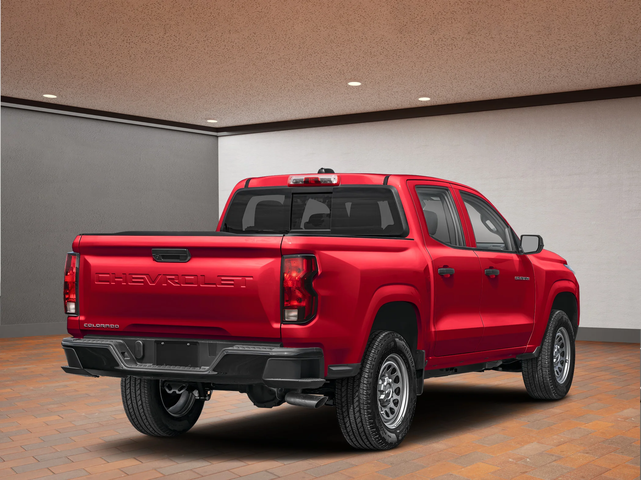 New 2026 Red Chevrolet Crew Cab Short Box 4-Wheel Drive Trail Boss image 2