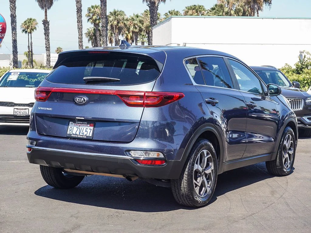 Certified Used 2020 Blue Kia LX image 7