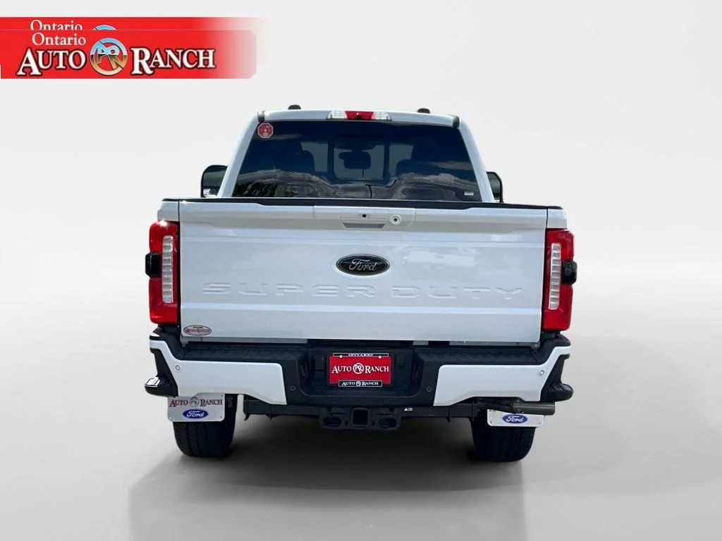 New 2026 Star White Metallic Tri-Coat Ford LARIAT image 4