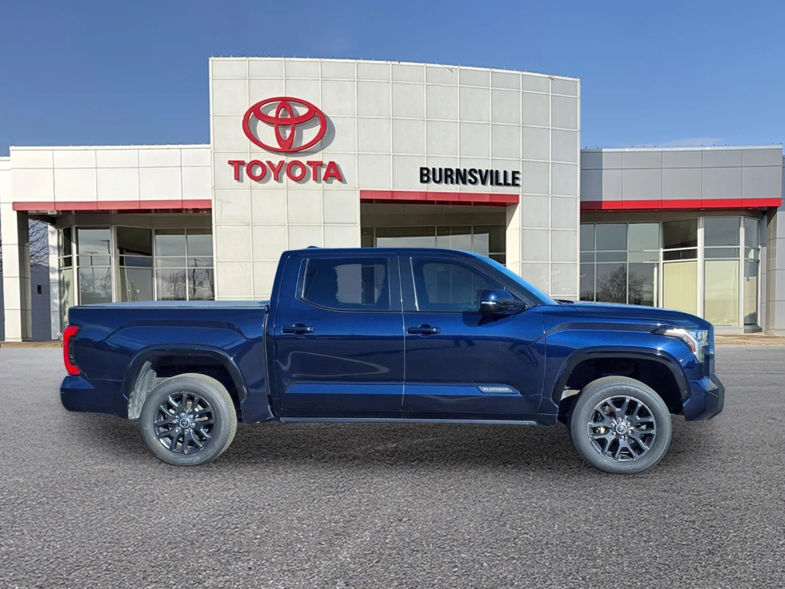 Used 2023 Toyota Tundra Platinum with VIN 5TFNA5DB3PX084361 for sale in Burnsville, Minnesota