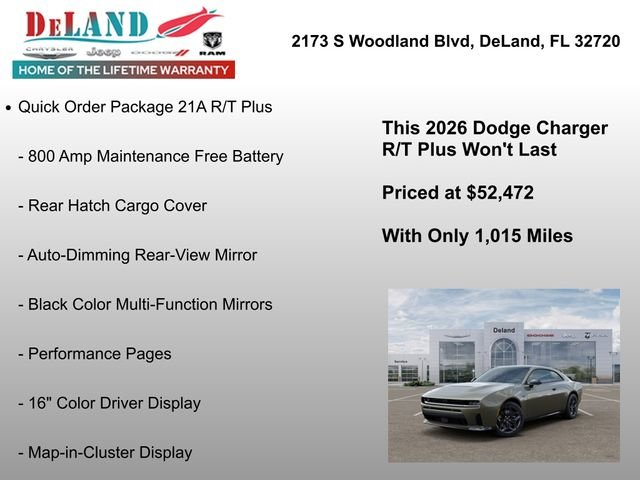 New 2026 Green Machine Exterior Paint Dodge R/T Plus image 6