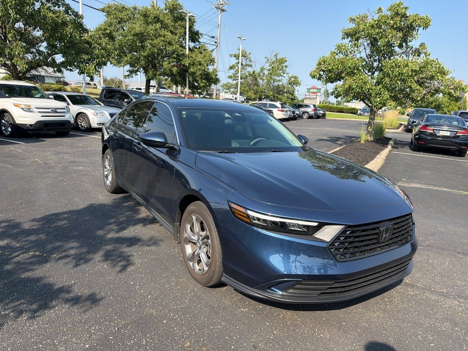 Certified Used 2024 Canyon River Blue Metallic Honda EX image 31