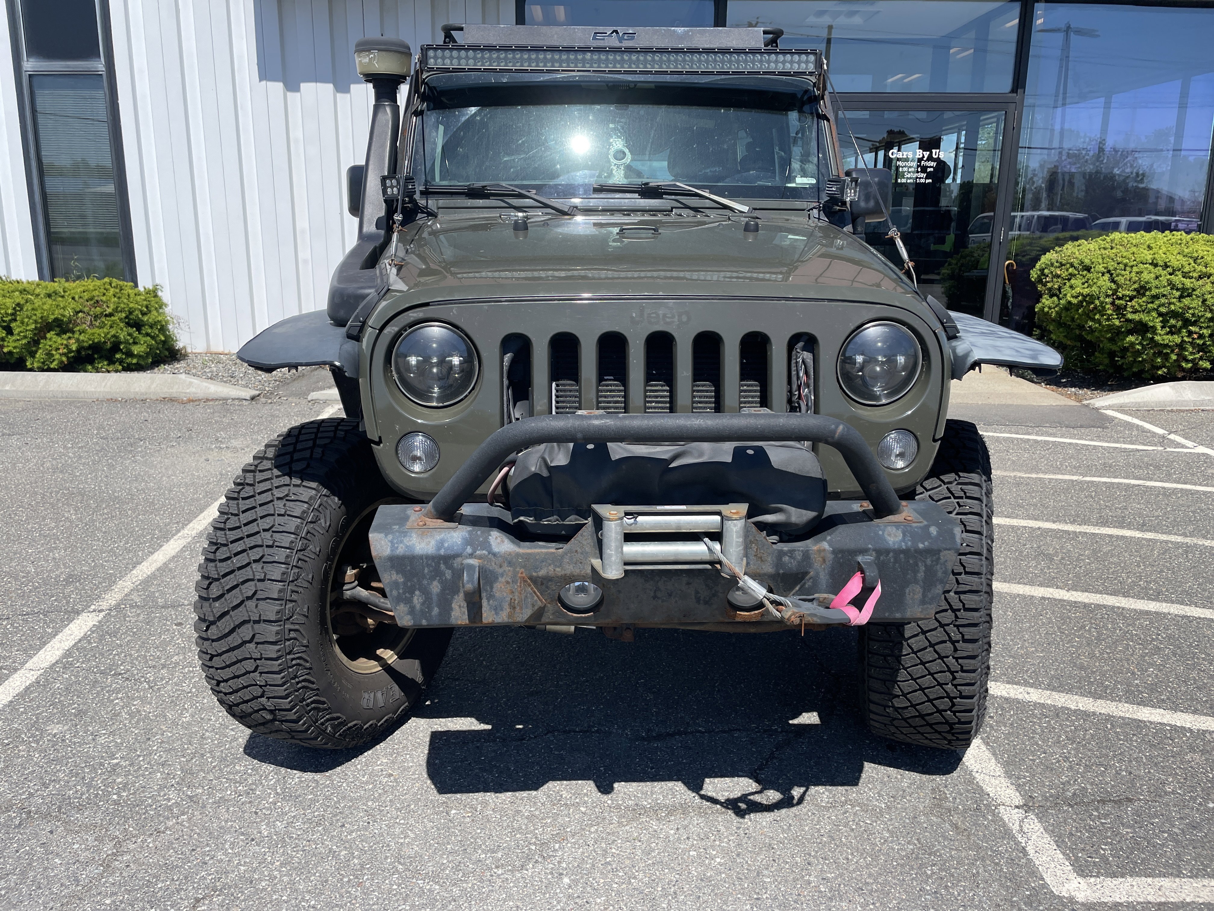 Used 2015 Tank Clearcoat Jeep Rubicon image 5