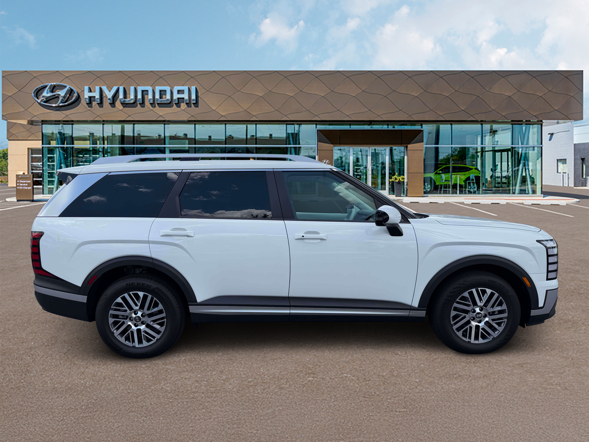 New 2027 White Hyundai SEL FWD image 9