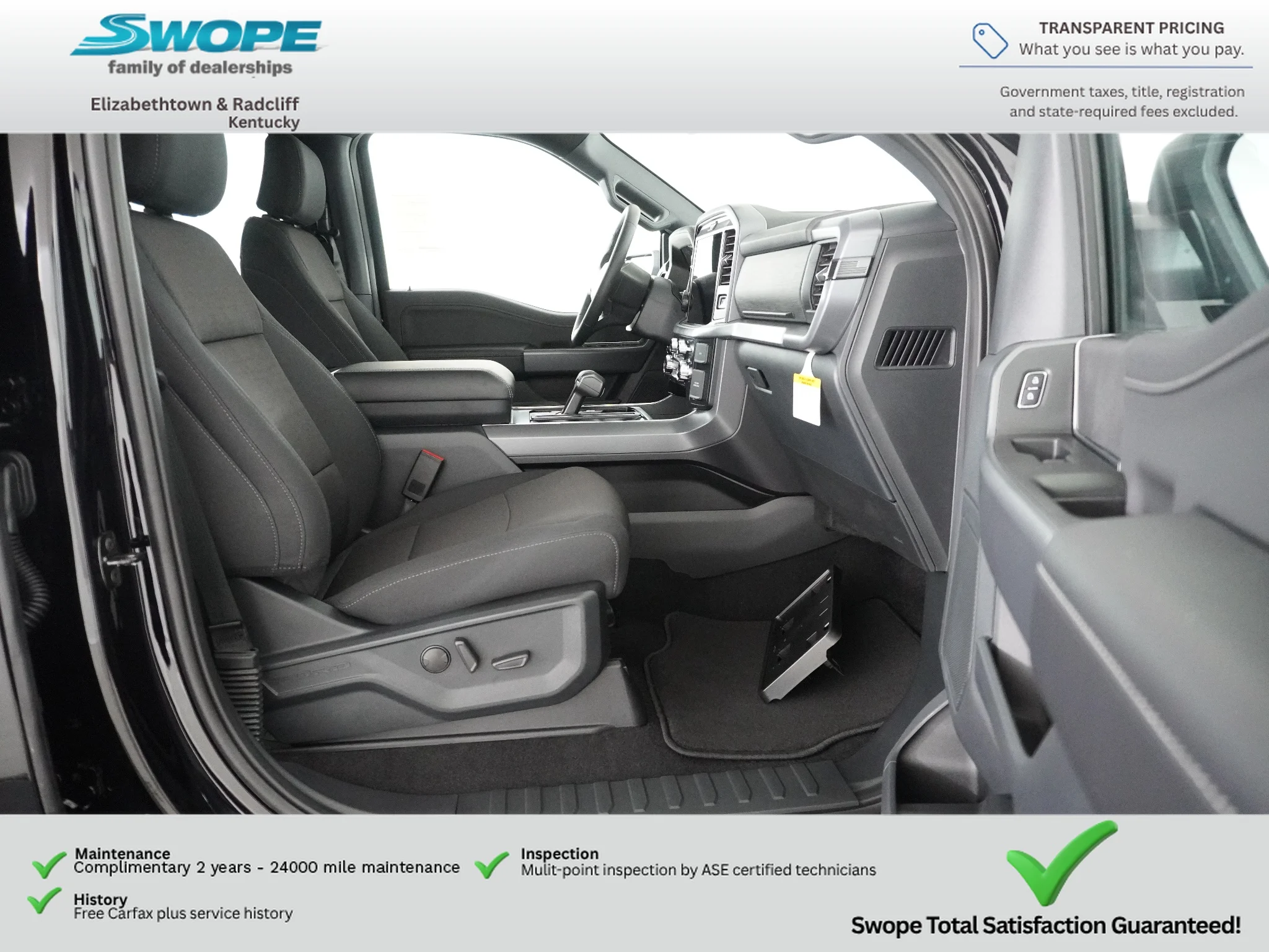 New 2026 AGATE BLACK METALLIC Ford XLT image 9