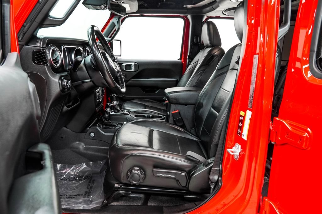 Used 2021 Red Jeep Unlimited Sahara Altitude image 17