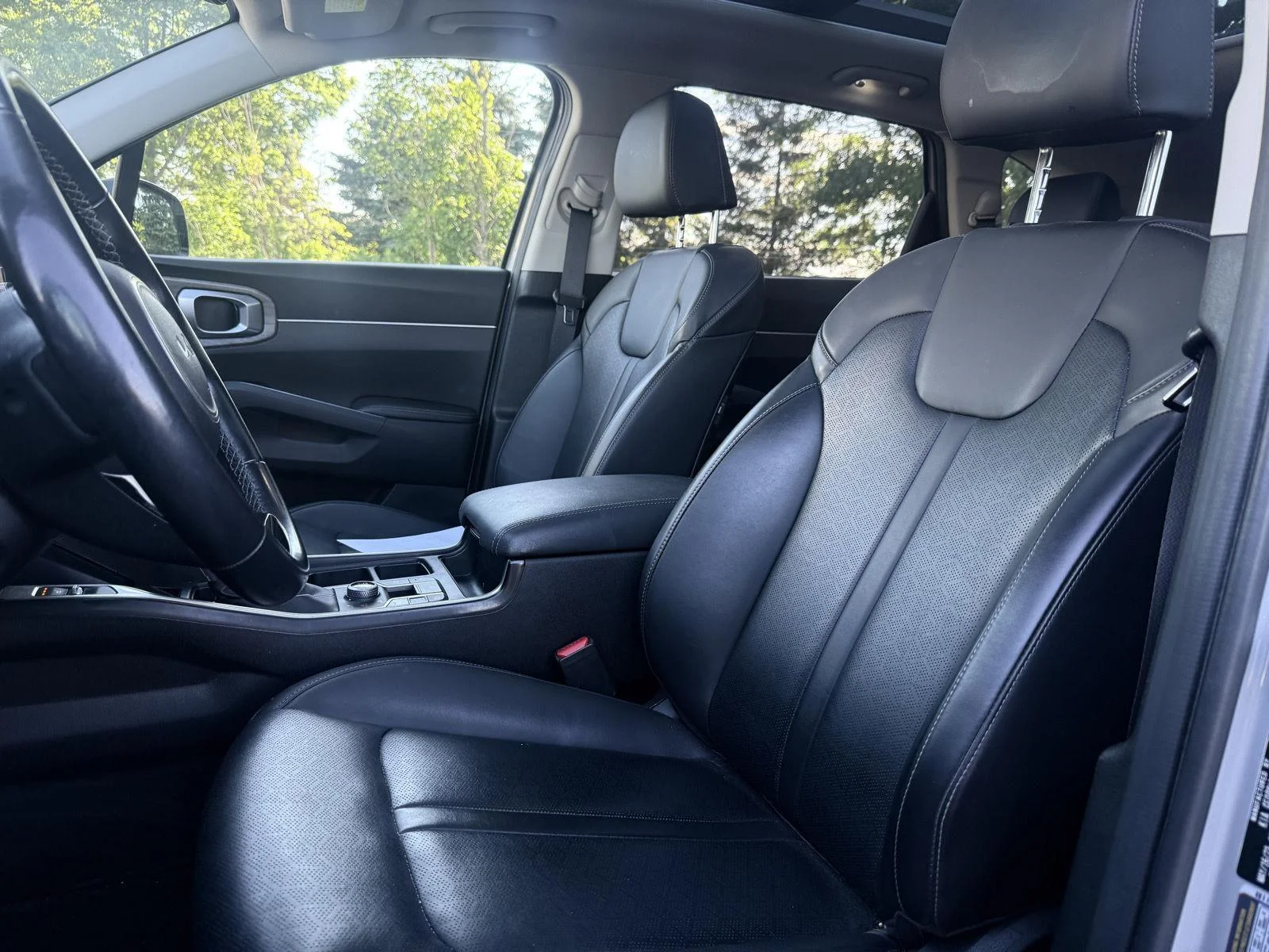 Used 2023 Wolf Gray Kia X-Line EX image 8