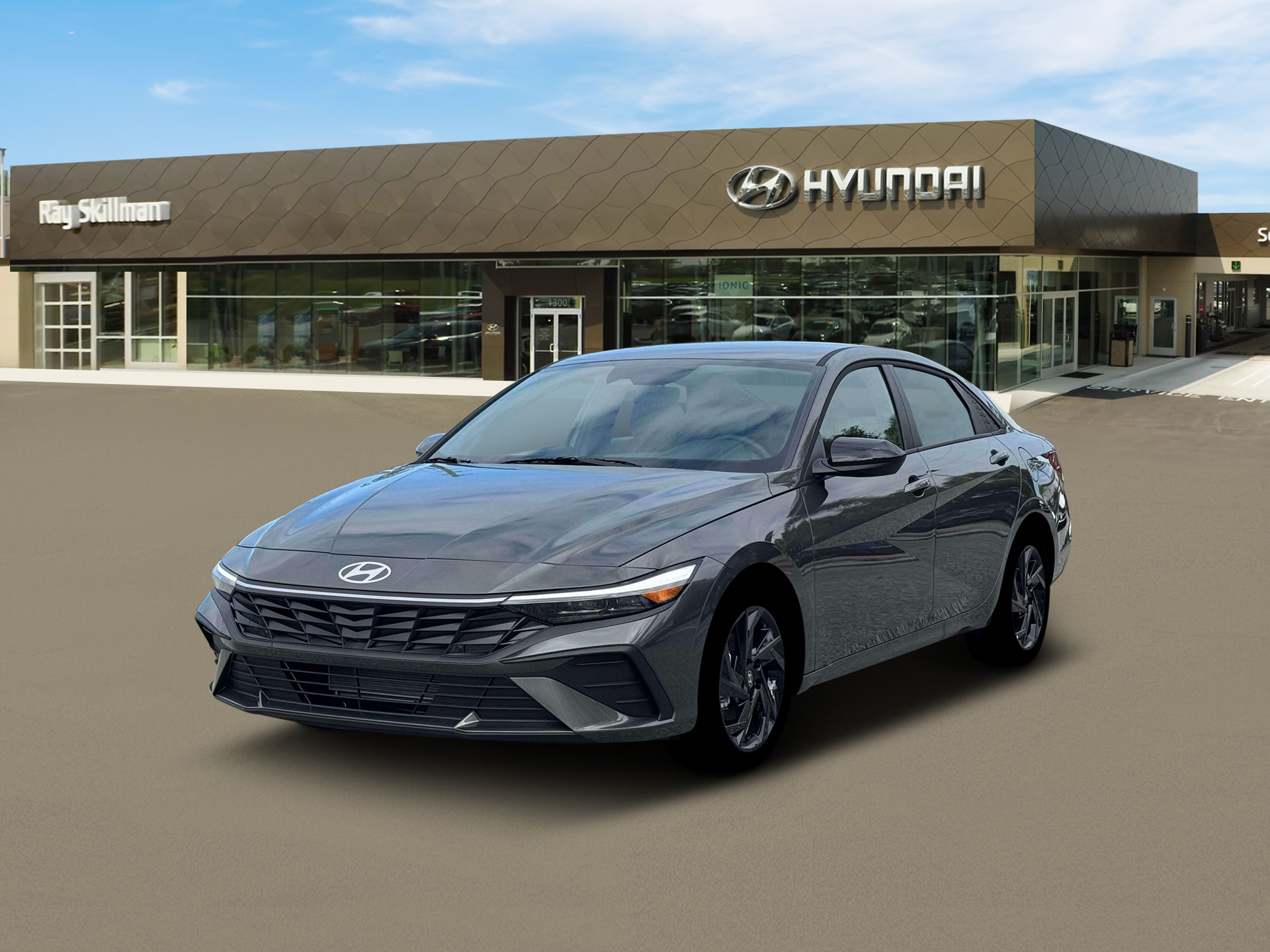New 2026 Amazon Gray Hyundai SEL Sport image 2