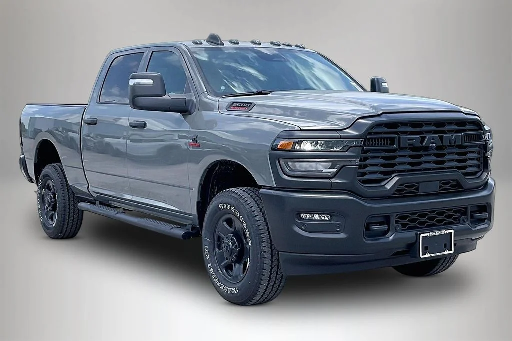 New 2026 Ceramic Gray Clear-Coat Exterior Paint RAM Tradesman image 1