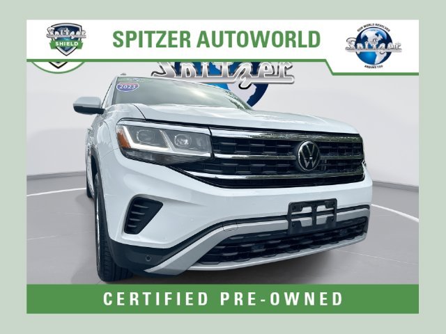 Certified Used 2023 White Volkswagen 3.6L V6 SE w/Technology image 1