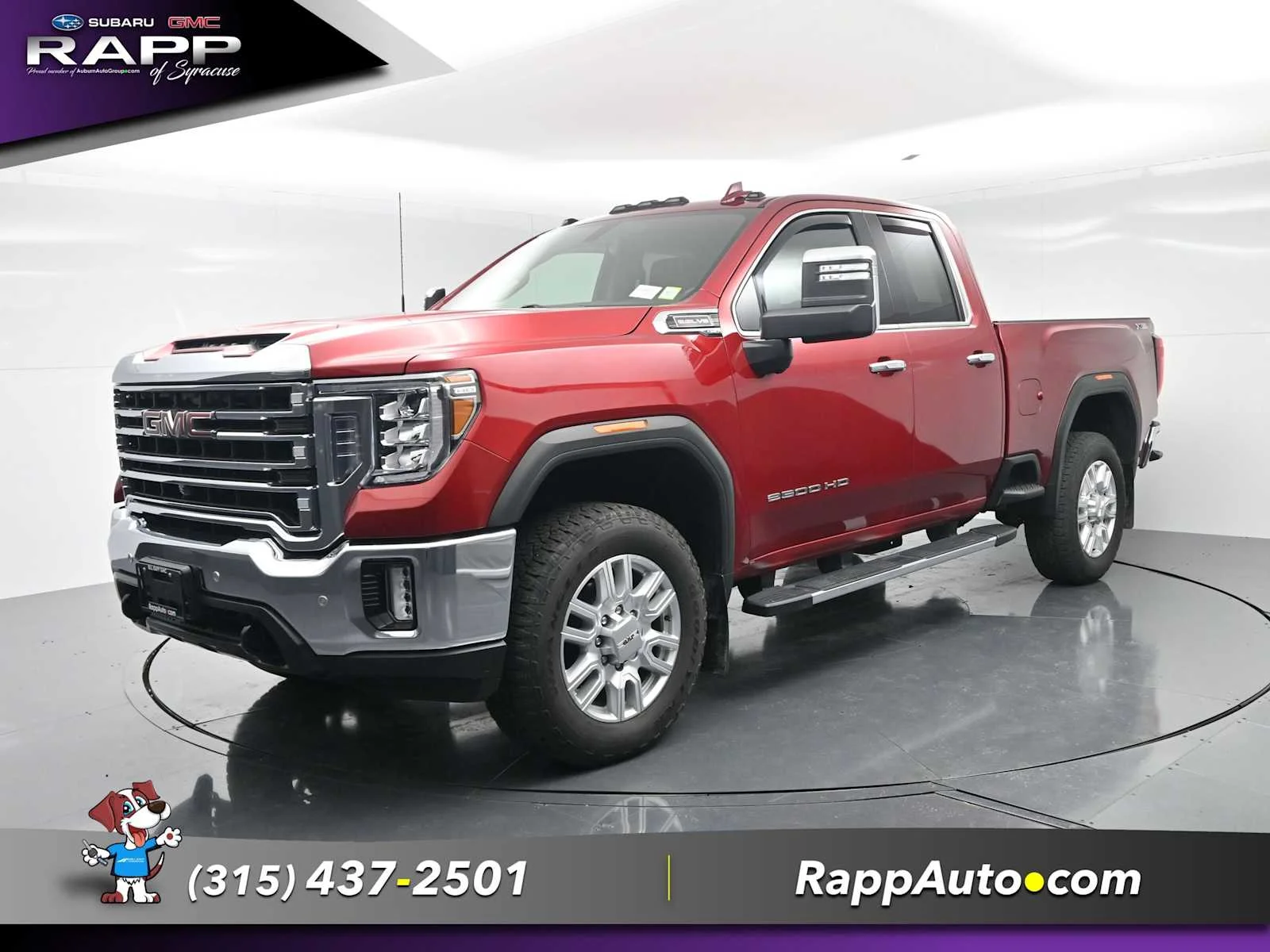 Used 2022 Cayenne Red Tintcoat GMC SLT image 32