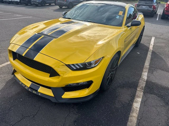 Used 2017 Yellow Ford Shelby GT350 image 1