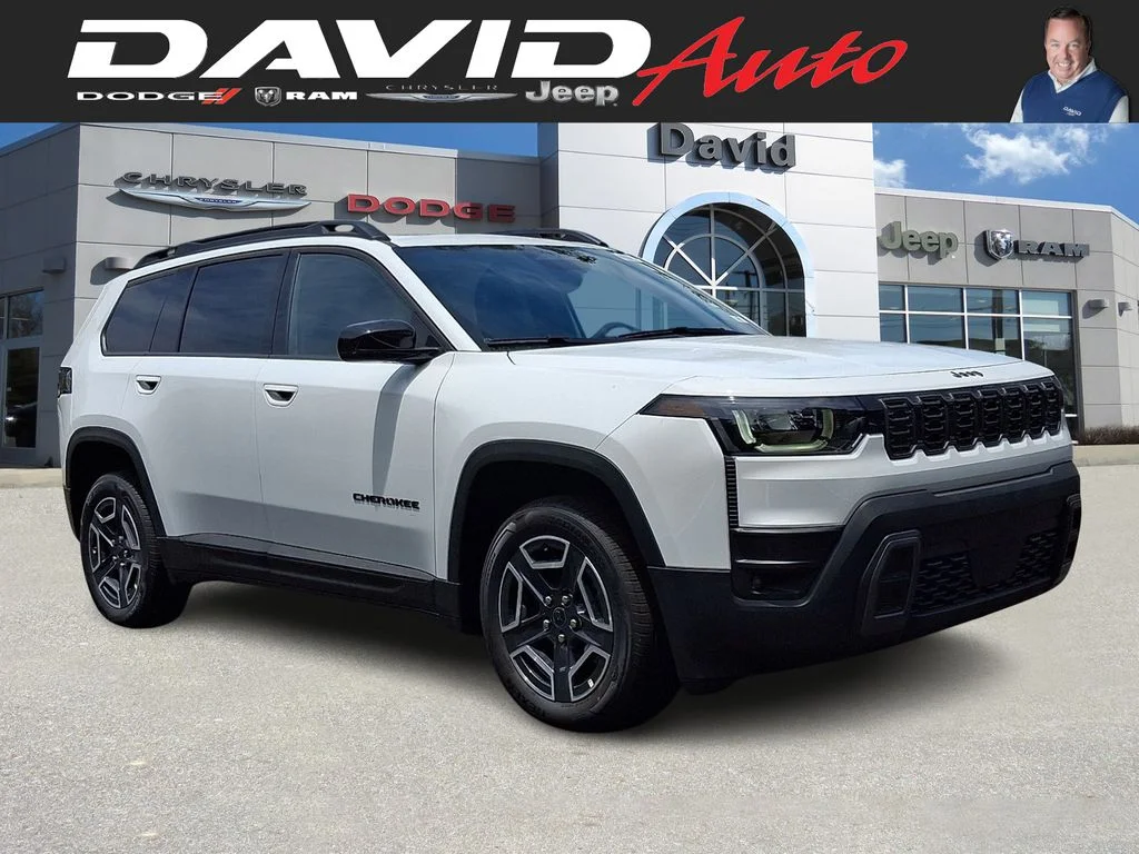 New 2026 Bright White Clear-Coat Exterior Paint Jeep Limited image 1
