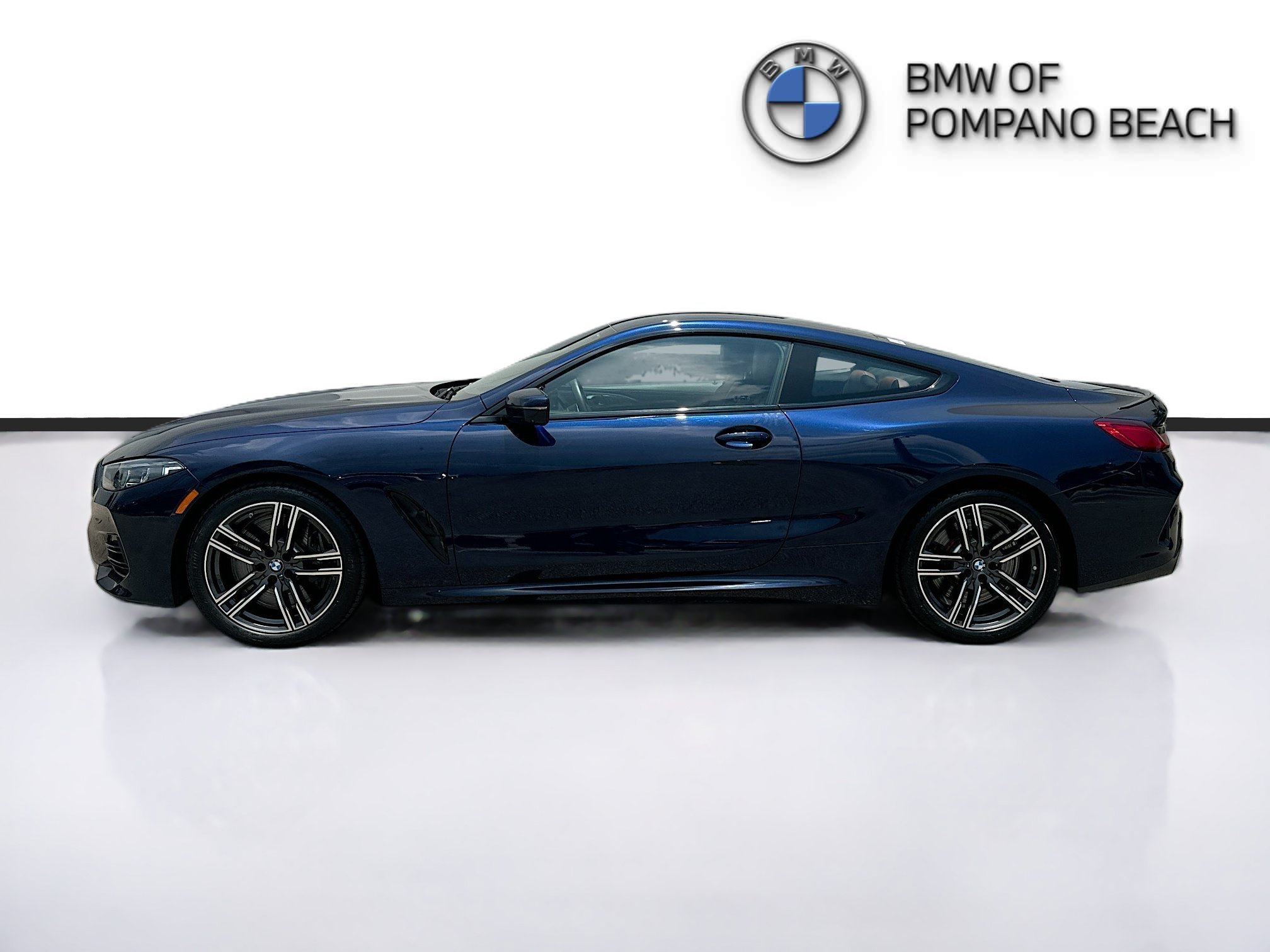 Certified Used 2023 Tanzanite Blue II Metallic BMW 840i image 4