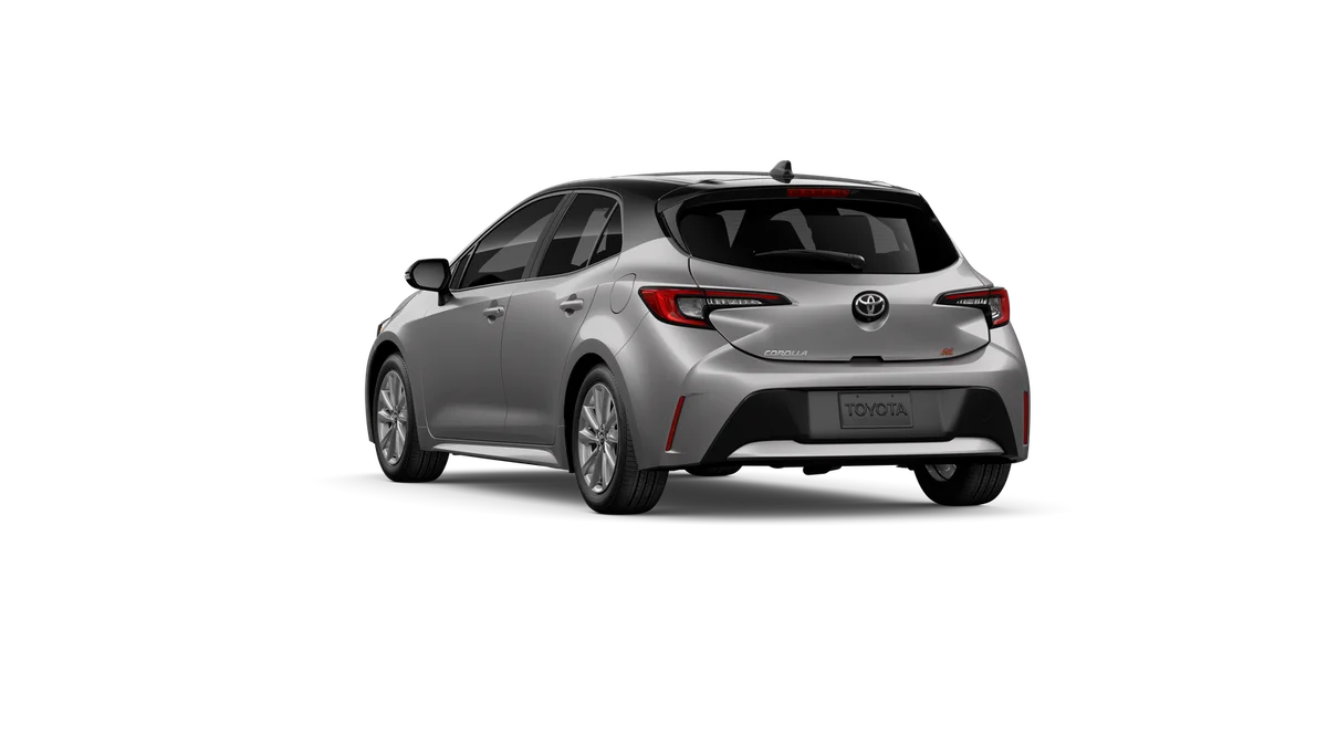 New 2027 Classic Silver Metallic with Black roof Toyota SE image 40