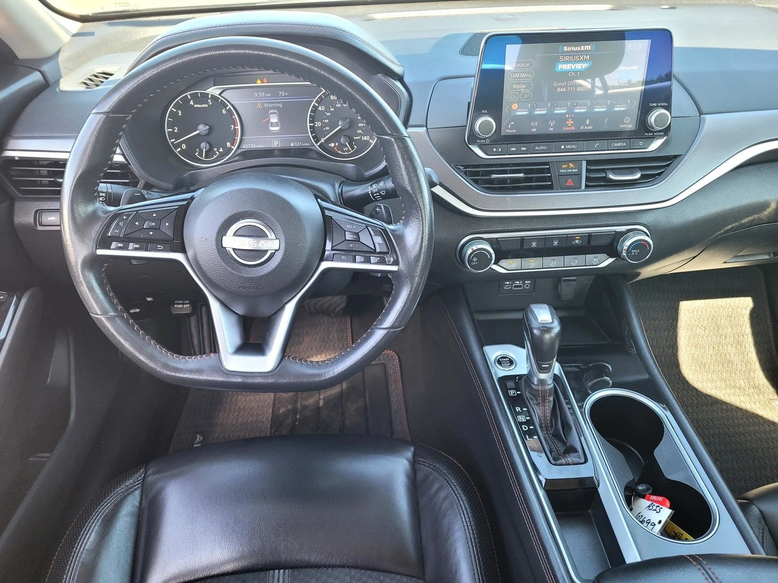 Used 2024 Super Black Clearcoat Nissan 2.5 SR image 17