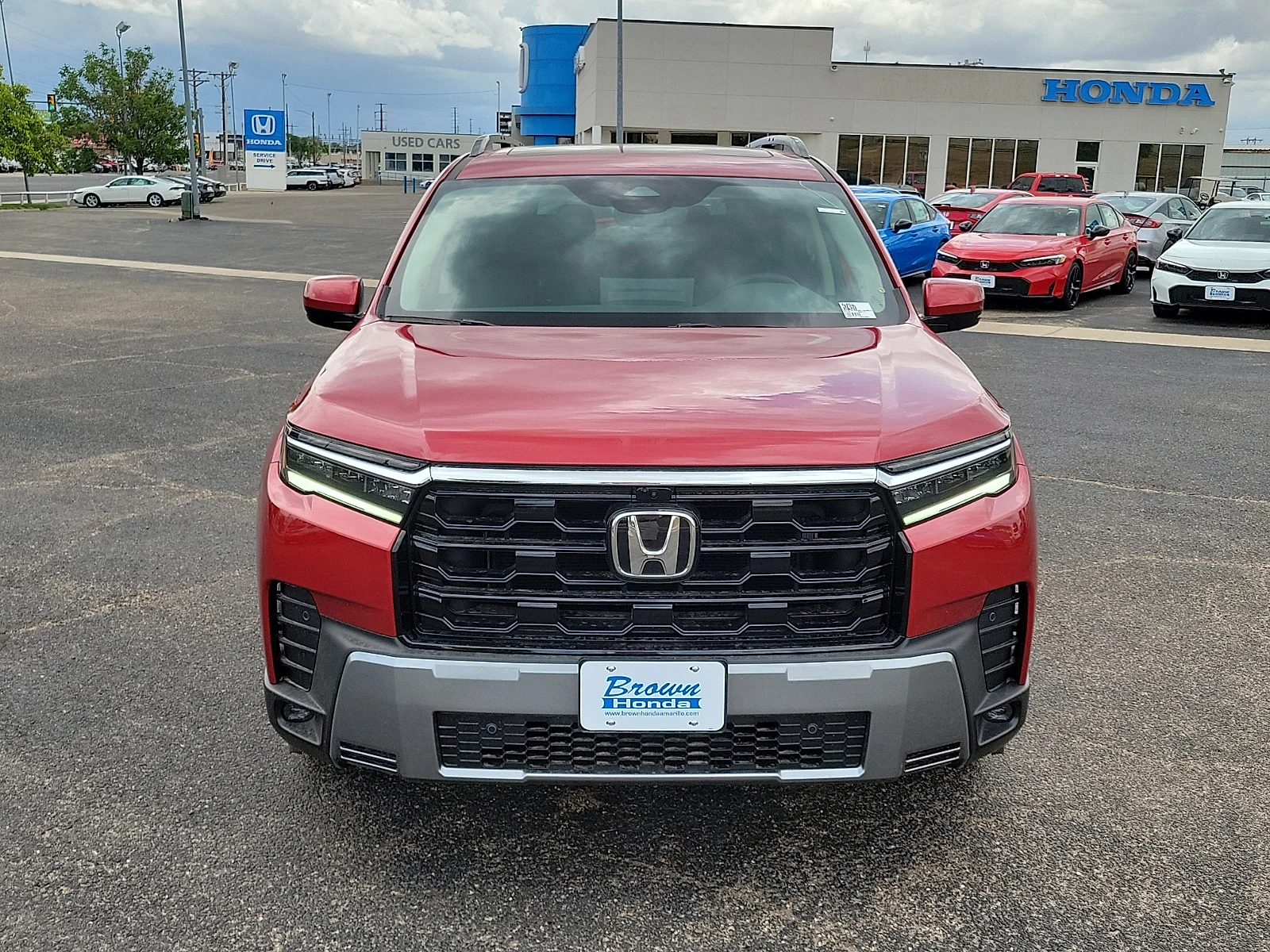 New 2026 Radiant Red Metallic II Honda Touring image 3