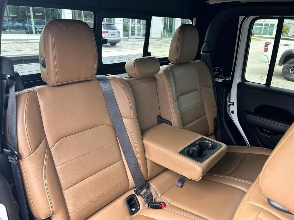 Used 2022 Bright White Clearcoat Jeep Overland image 46