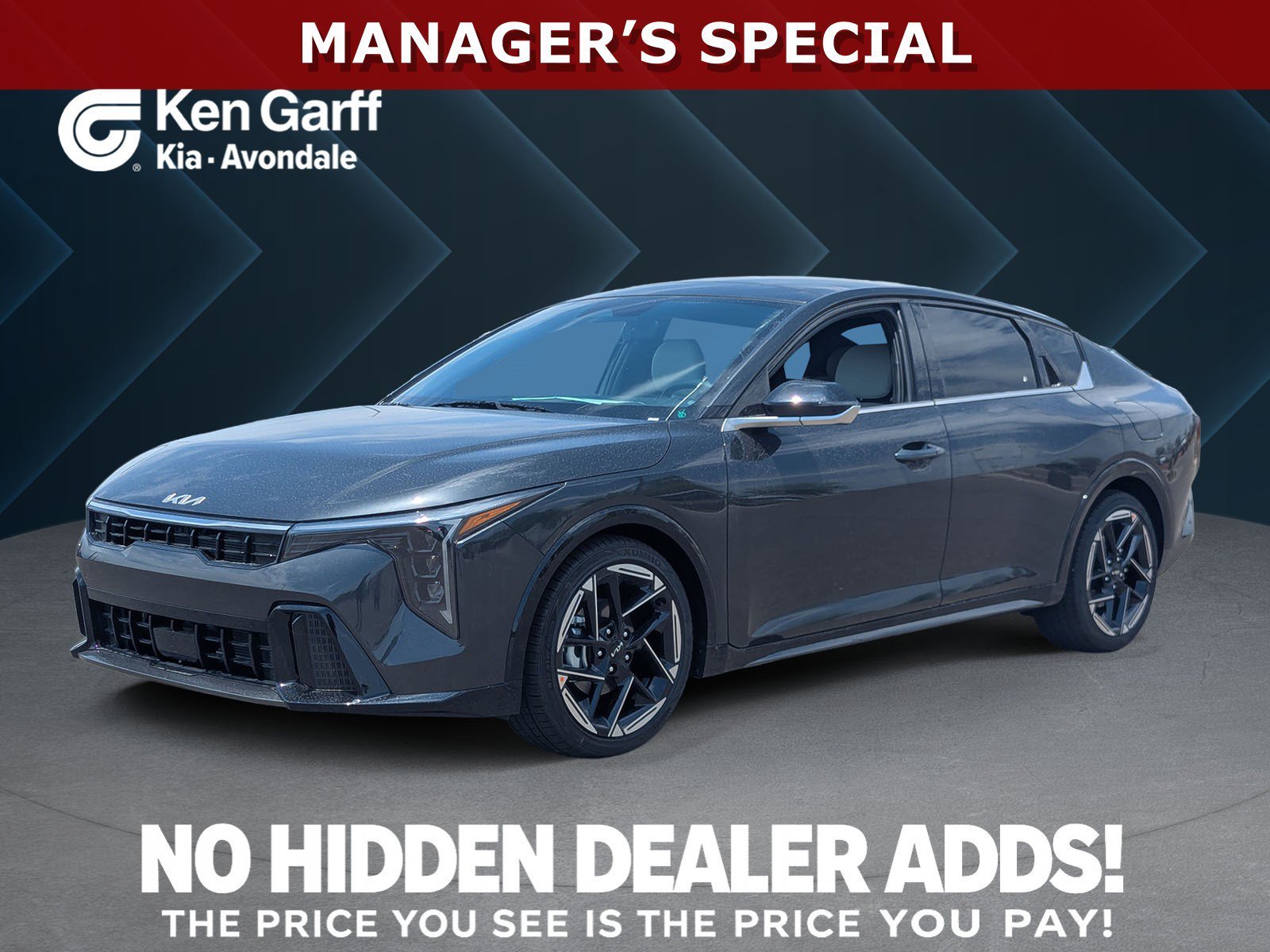 New 2026 Interstellar Gray Kia GT-Line image 1
