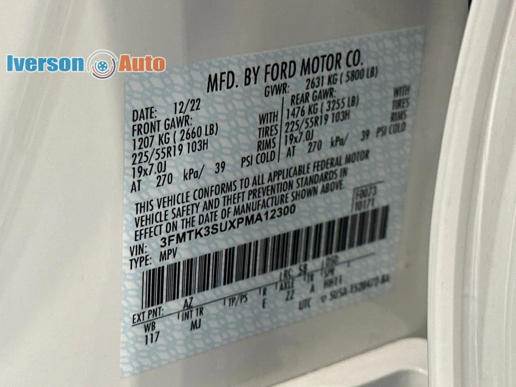 Used 2023 White Ford Premium image 14