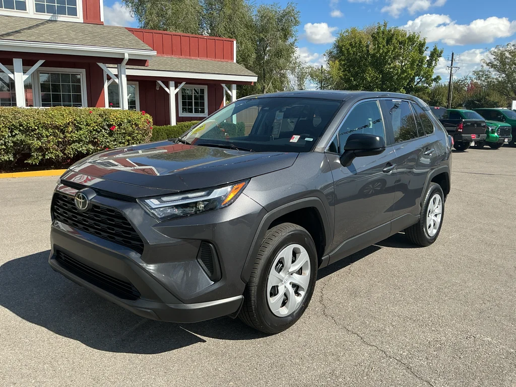 Used 2025 Magnetic Gray Metallic Toyota LE image 1