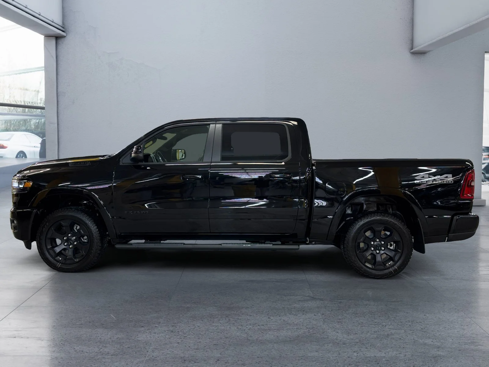 New 2027 Diamond Black Crystal Pearl Ram Big Horn image 2