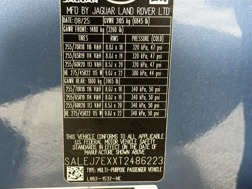 Used 2026 Blue Land Rover S image 34